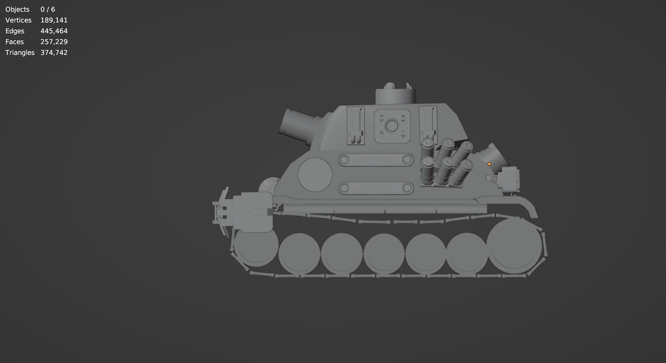 Metal Slug Mecha Vehicles Pack 4 In 1 - Only Mesh 3D model_41