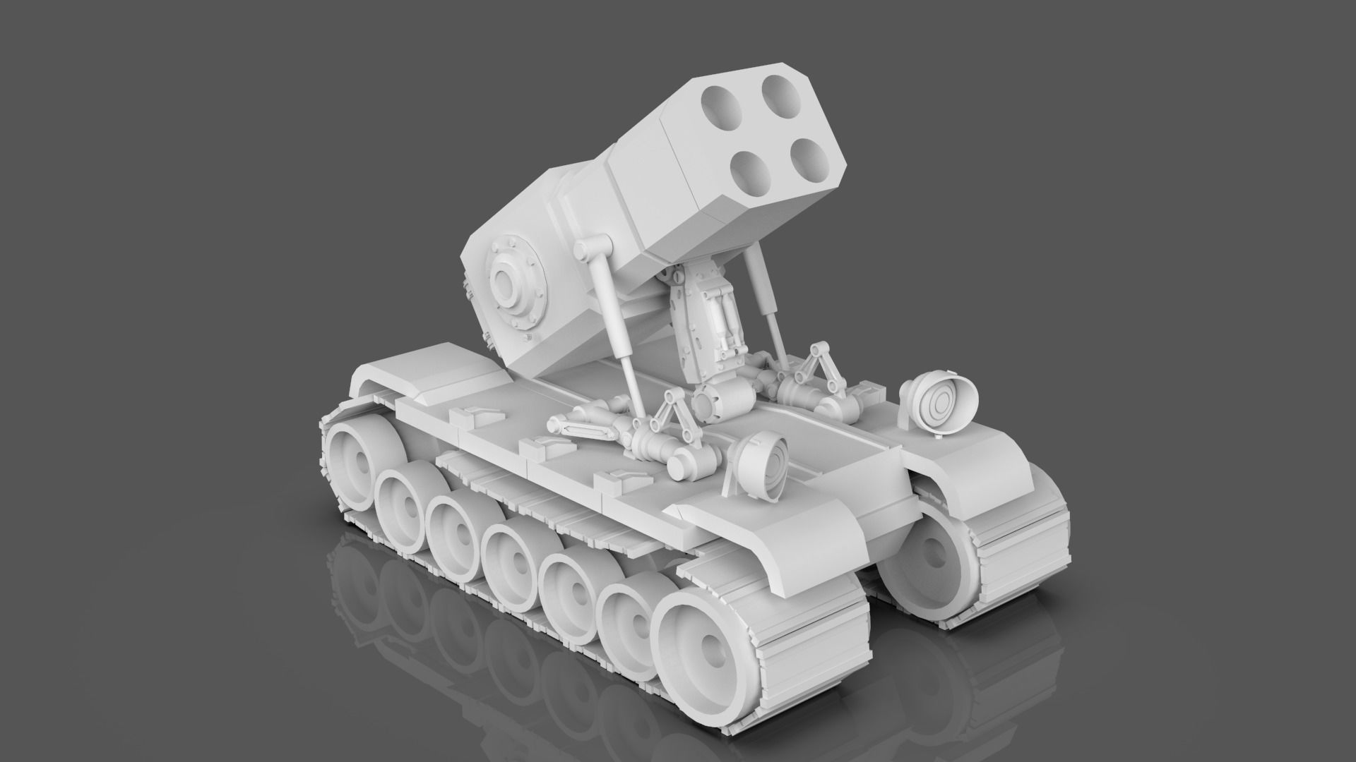 Metal Slug Mecha Vehicles Pack 4 In 1 - Only Mesh 3D model_10