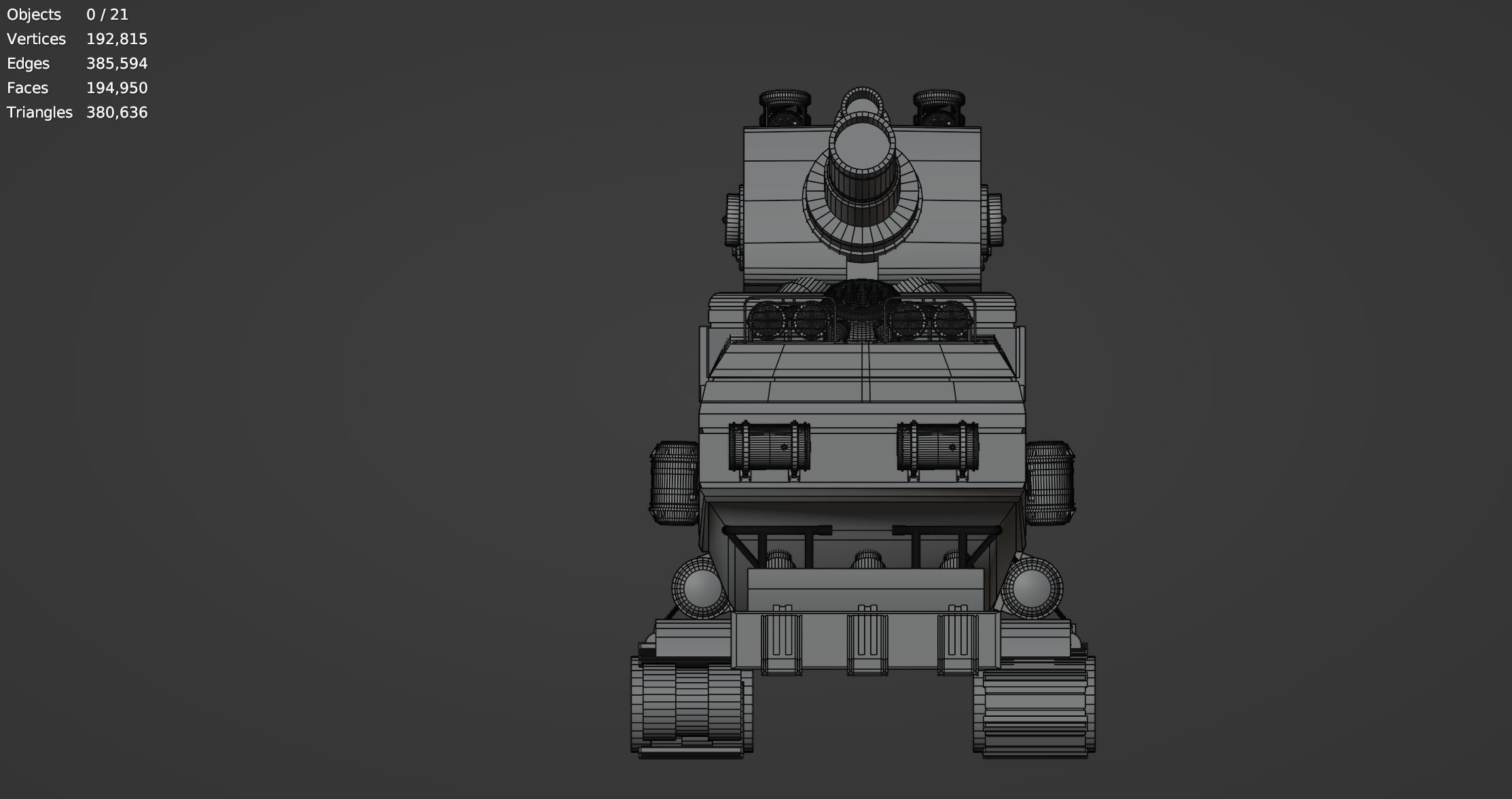 Metal Slug Mecha Vehicles Pack 4 In 1 - Only Mesh 3D model_23