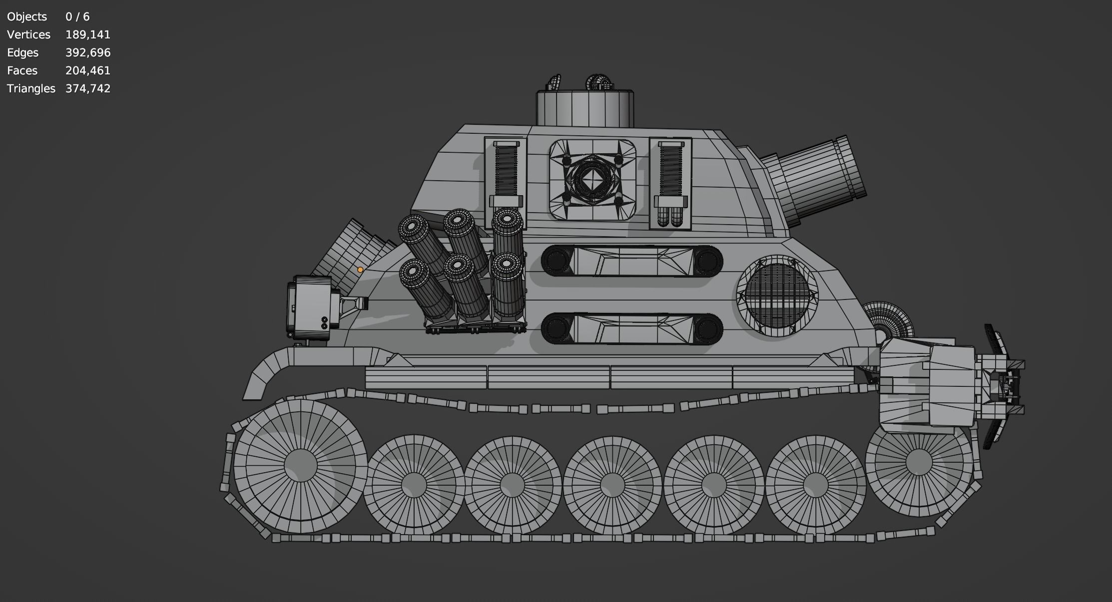 Metal Slug Mecha Vehicles Pack 4 In 1 - Only Mesh 3D model_47