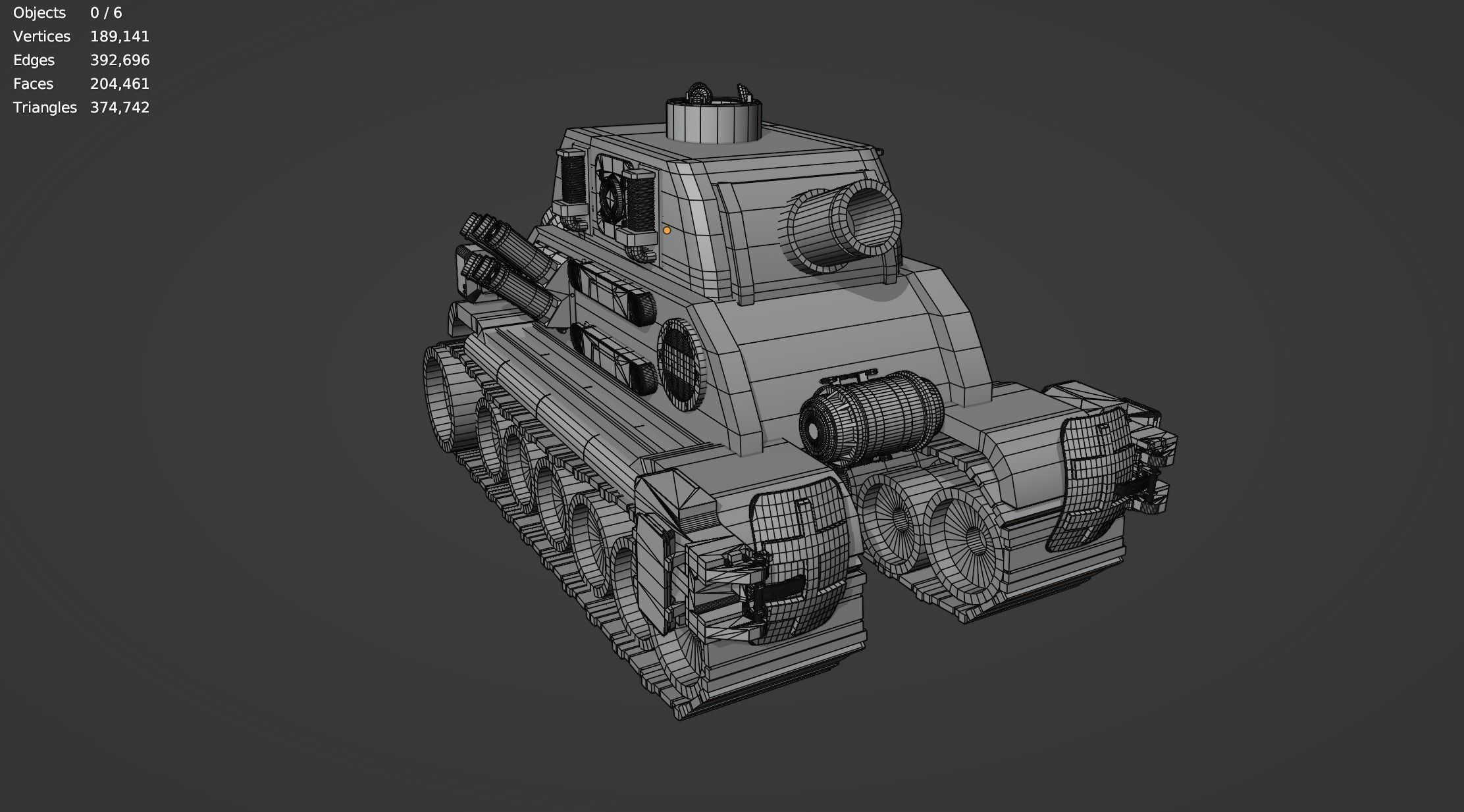 Metal Slug Mecha Vehicles Pack 4 In 1 - Only Mesh 3D model_45