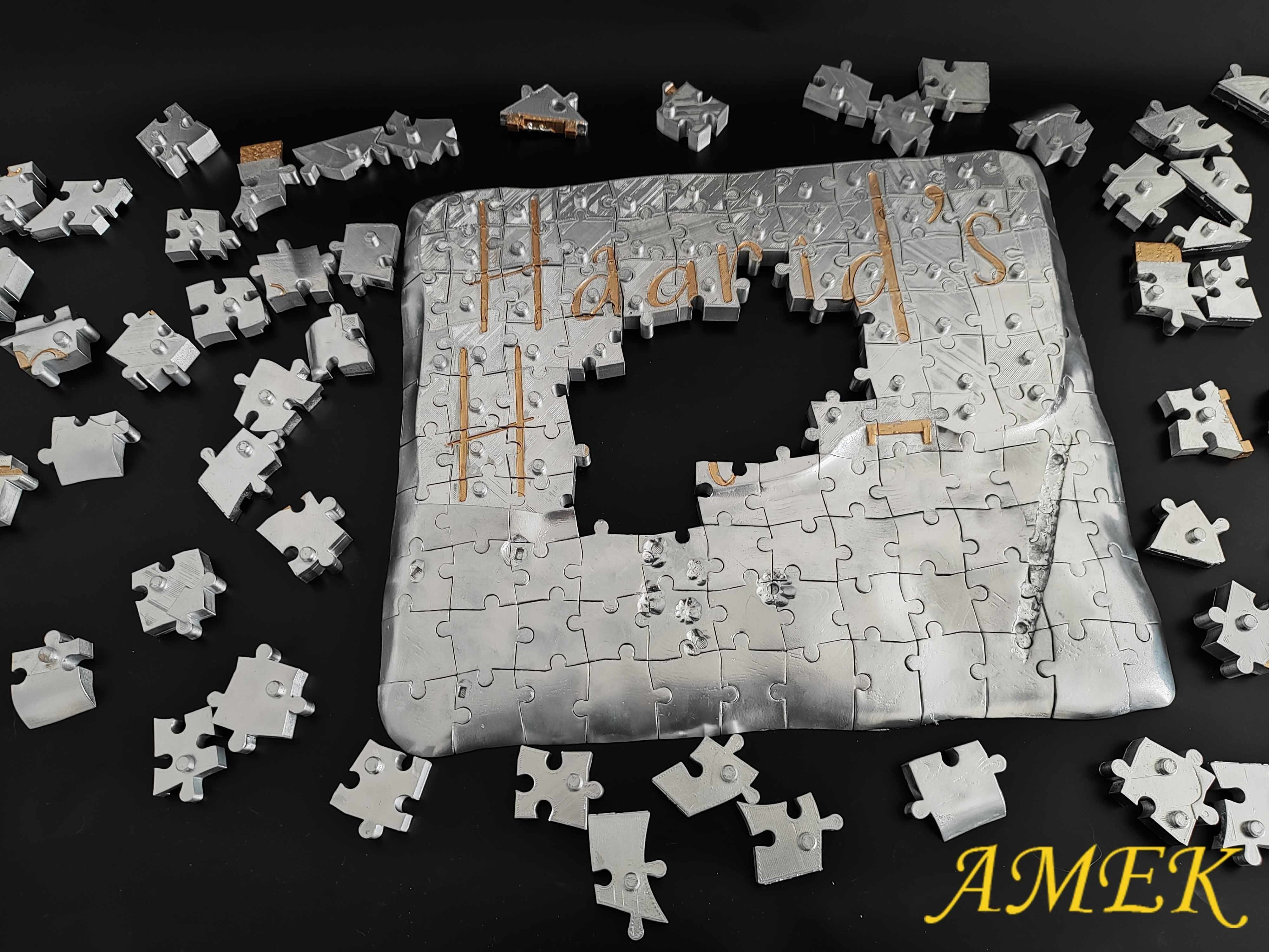 3D Puzzles Hagrids Hut 3D print model_13