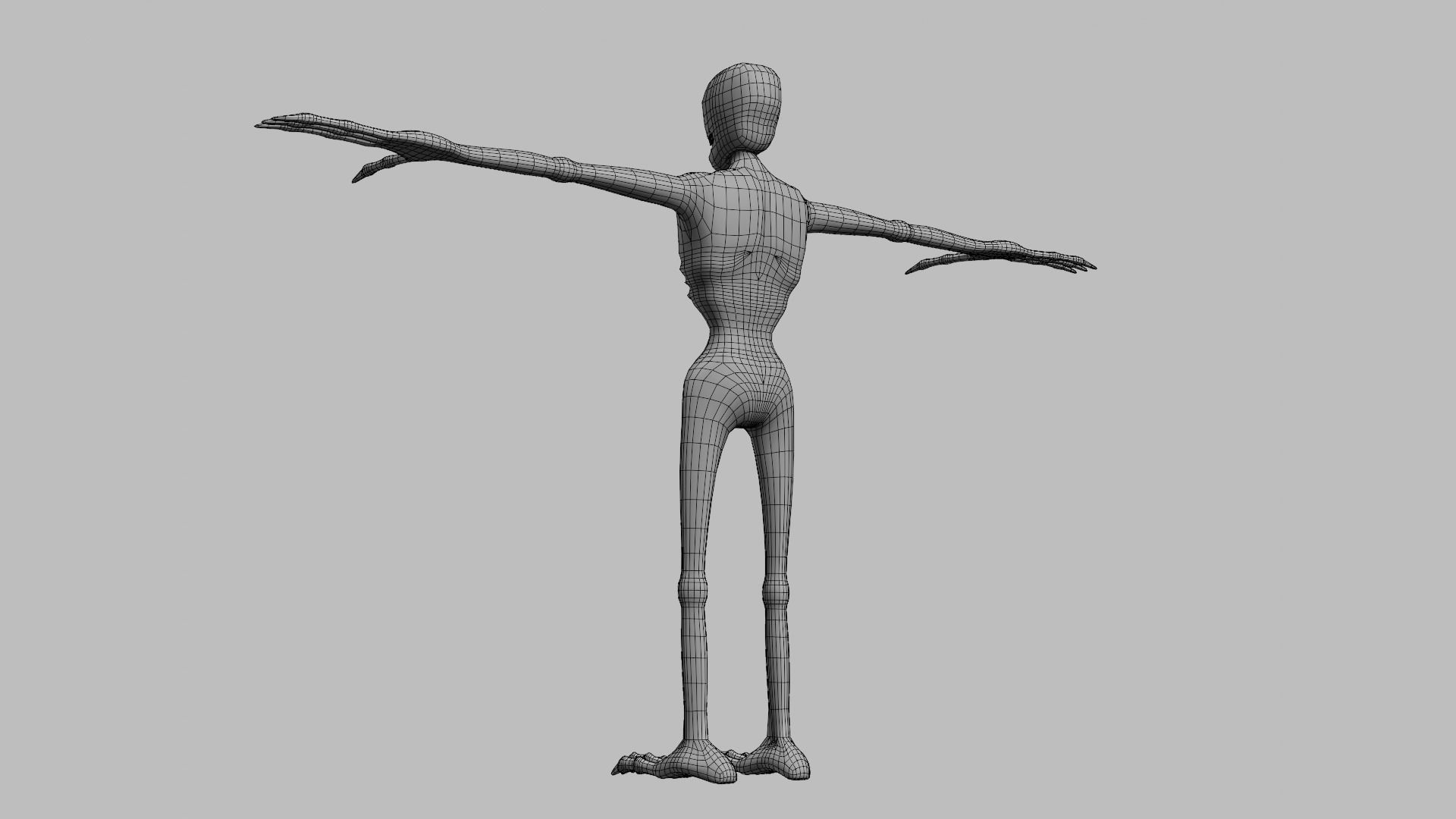 Lowpoly monster V2 Low-poly 3D model_11