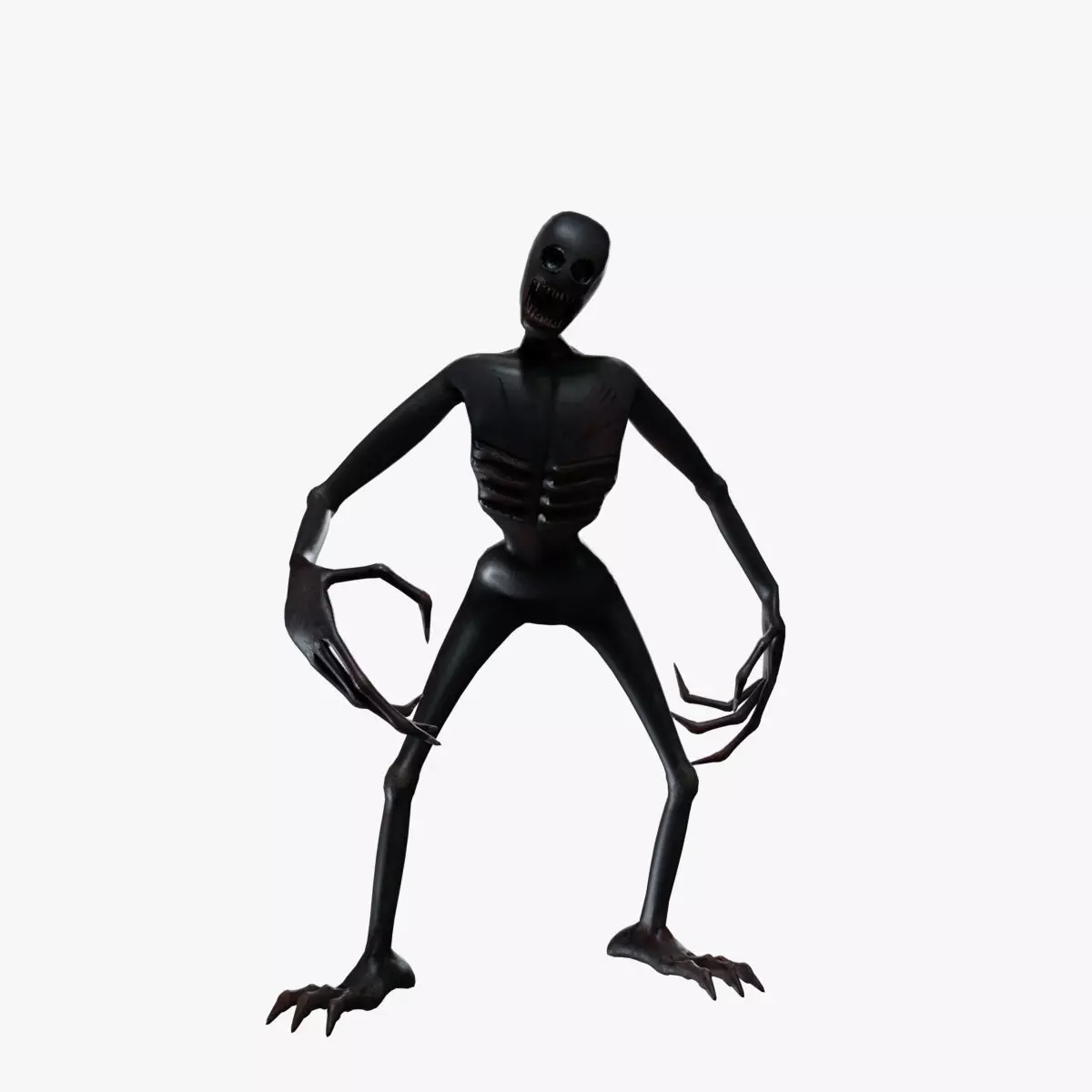 Lowpoly monster V2 Low-poly 3D model_0