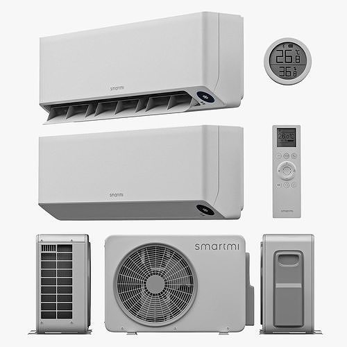 Xiaomi Smartmi Air Conditioner 3D model