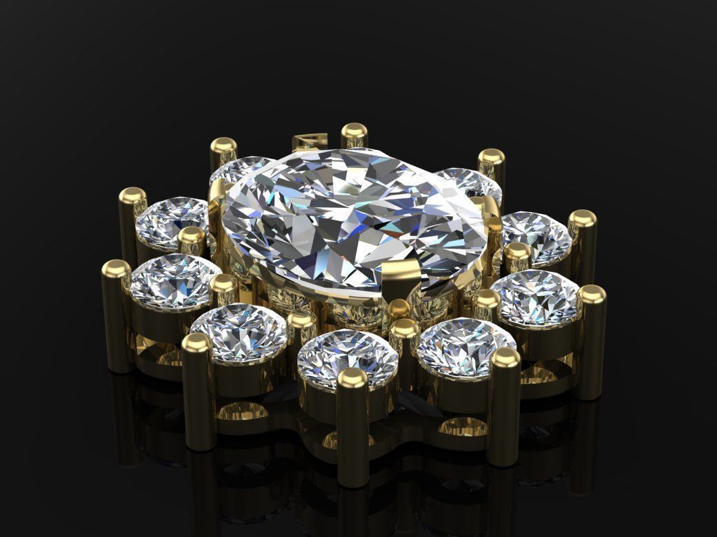 Pendant 3D print model_1