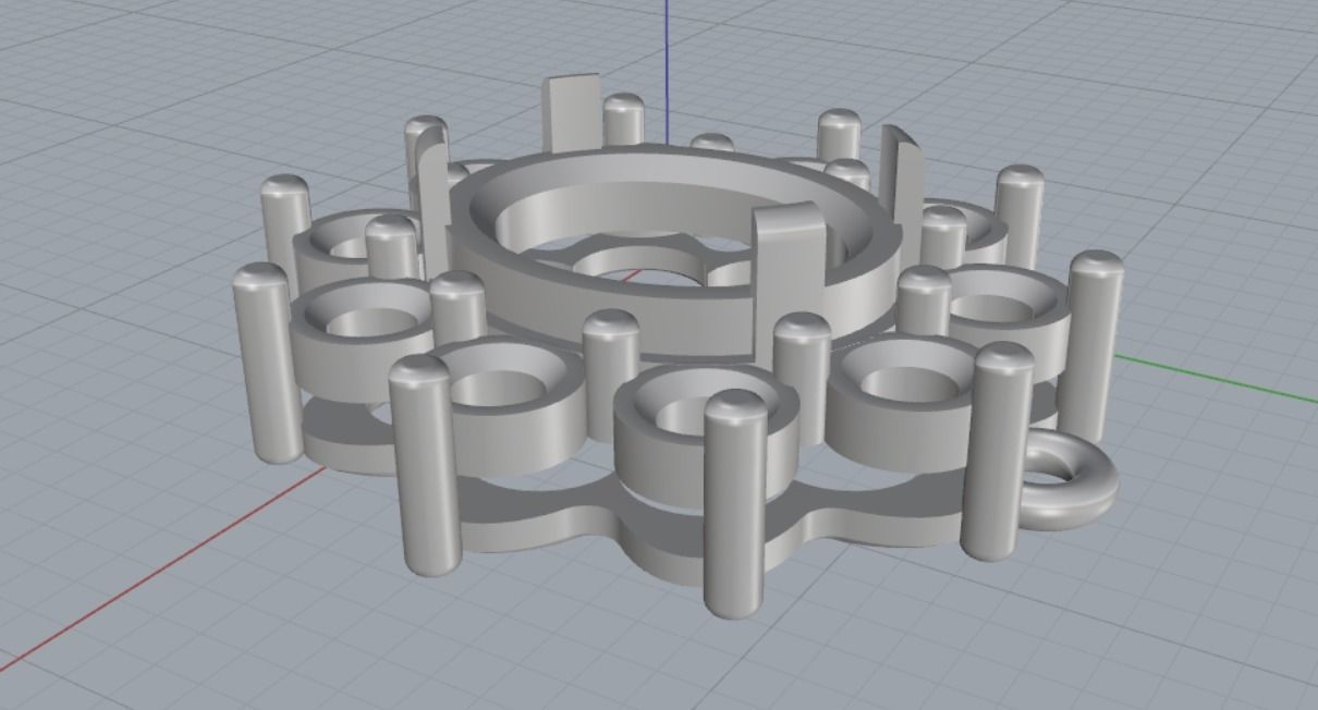 Pendant 3D print model_10