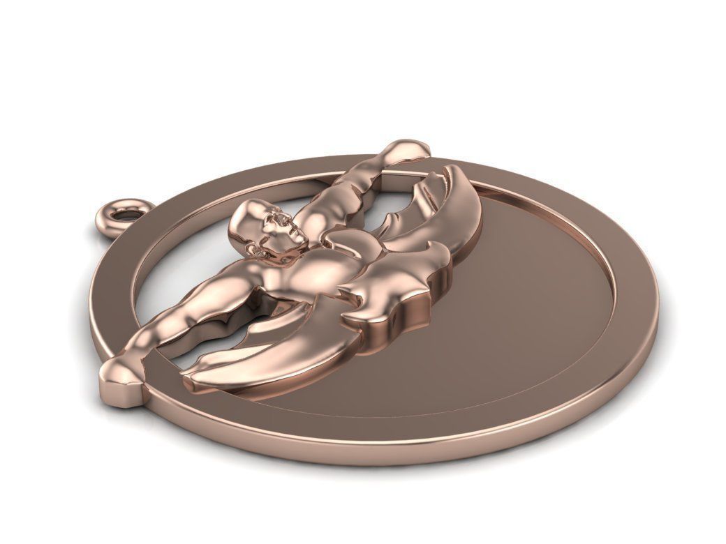 Pendant bodybuilding 3D print model_8