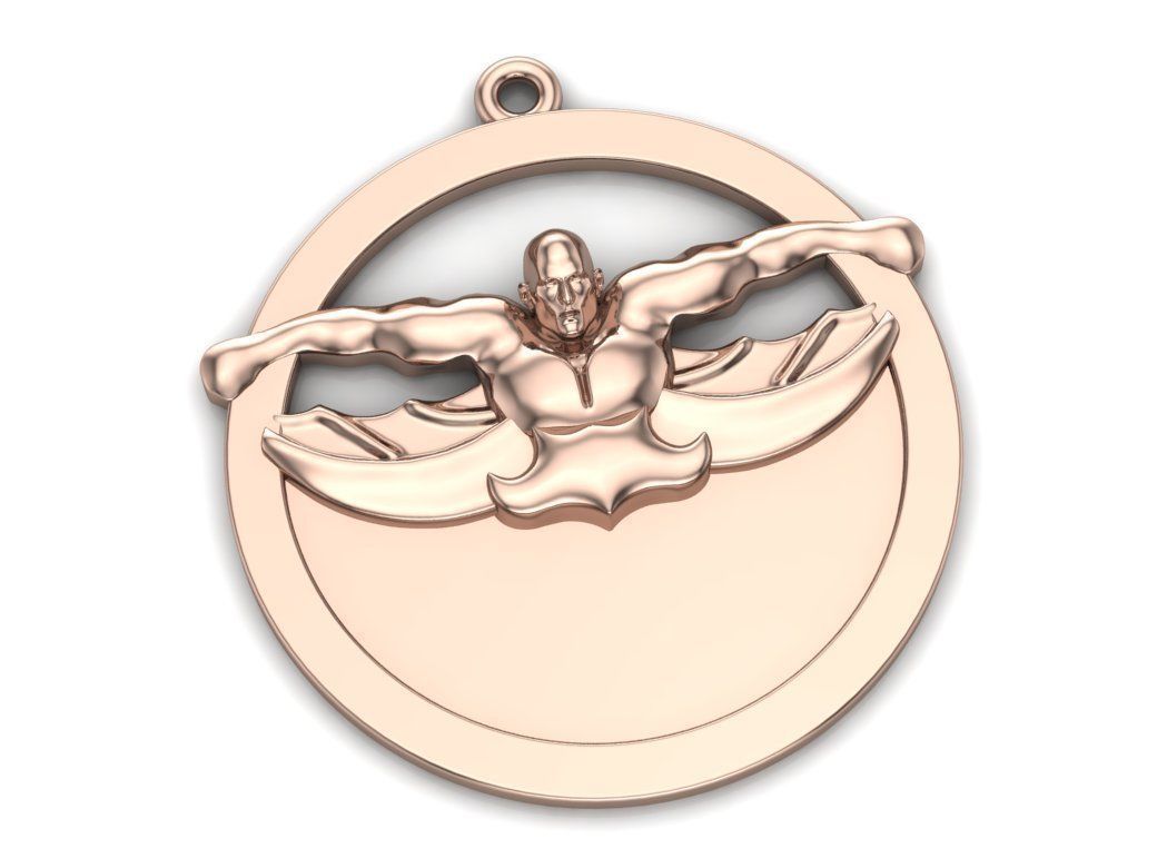 Pendant bodybuilding 3D print model_7