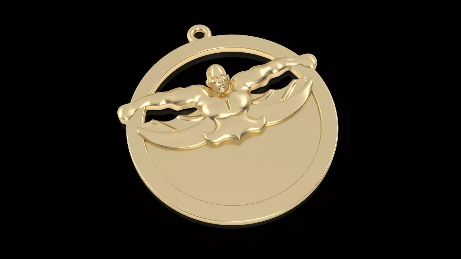 Pendant bodybuilding 3D print model_0