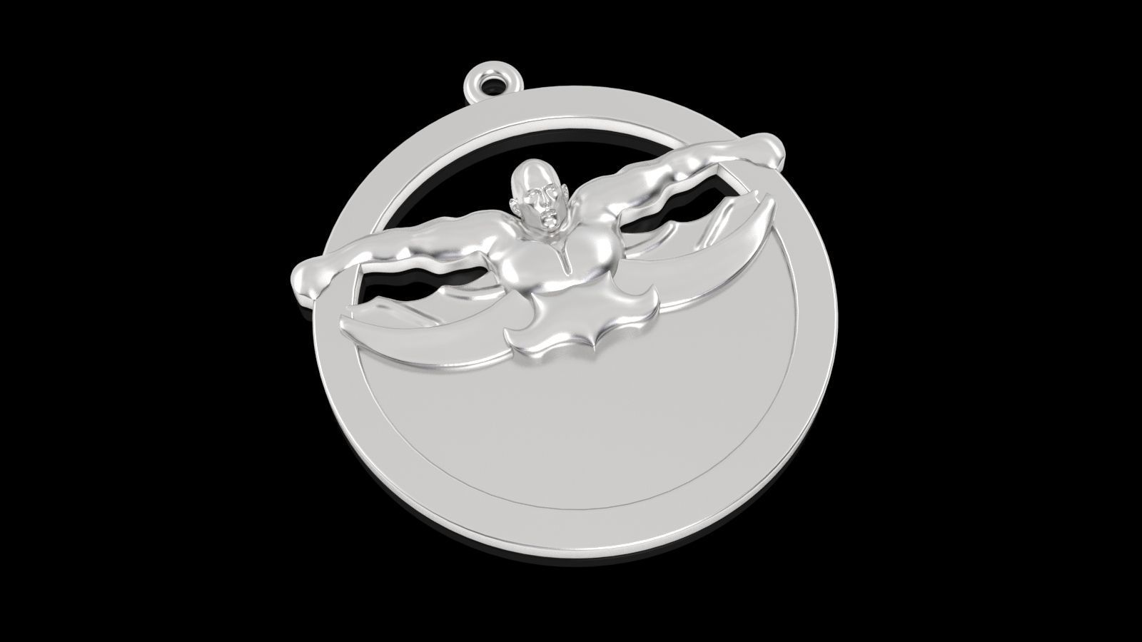 Pendant bodybuilding 3D print model_1