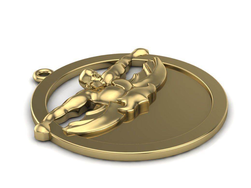 Pendant bodybuilding 3D print model_5