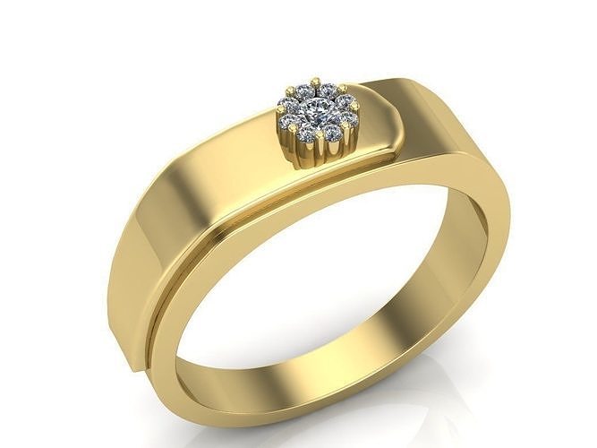 beautiful ring 3D print model