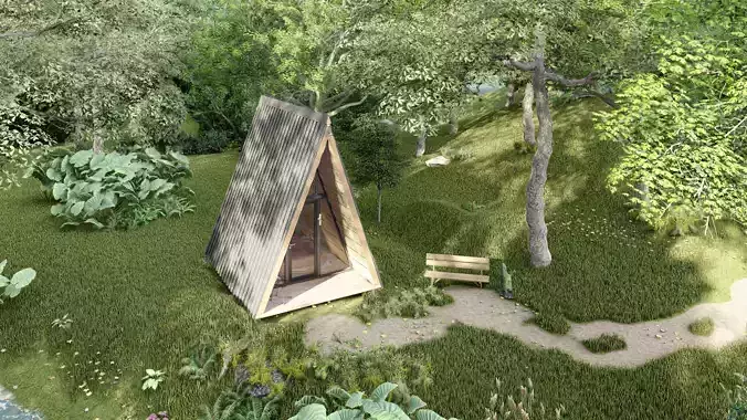 Timber Frame Architectural a frame house fully details