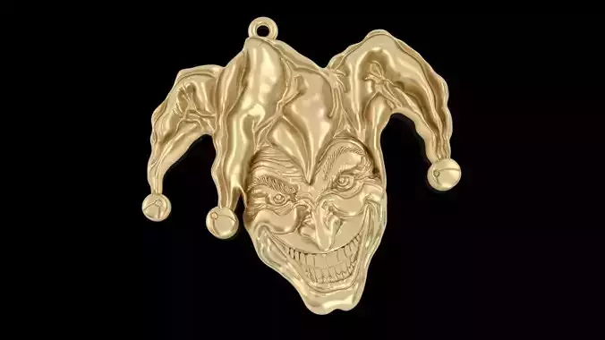 Joker pendant