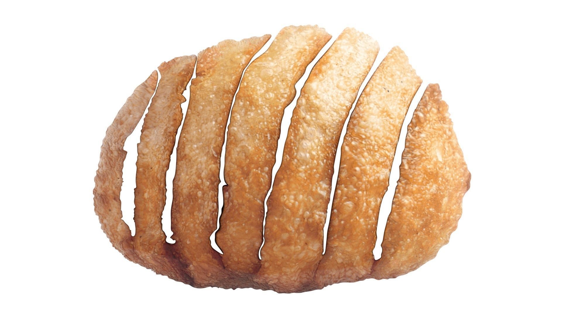 Chinese Bread 3D model_17