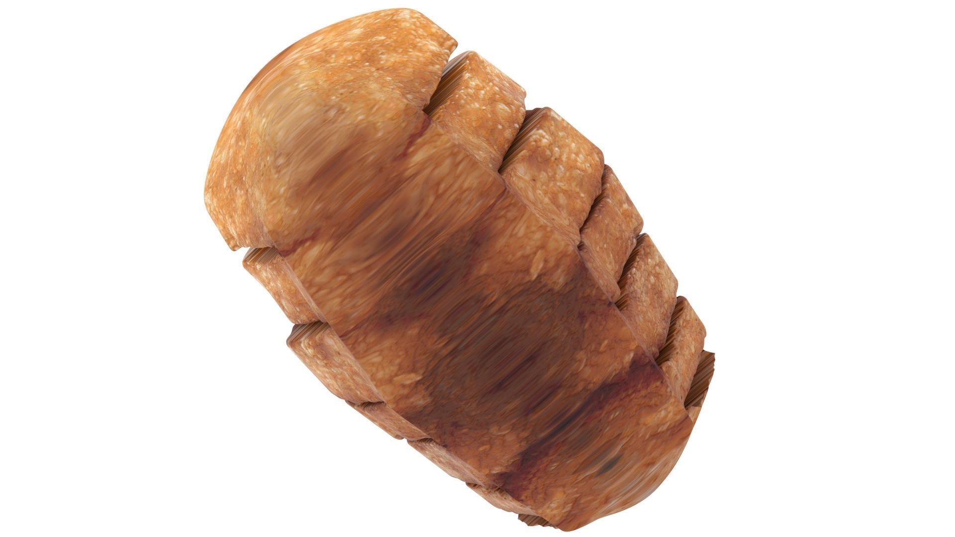 Chinese Bread 3D model_12