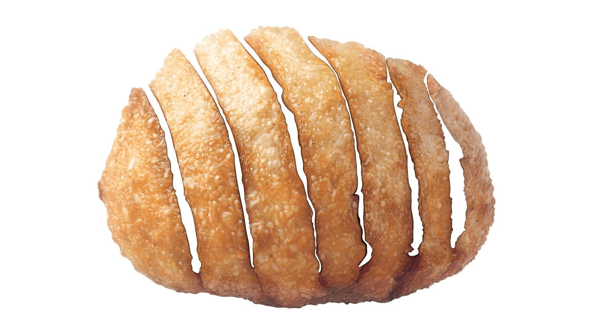 Chinese Bread 3D model_14