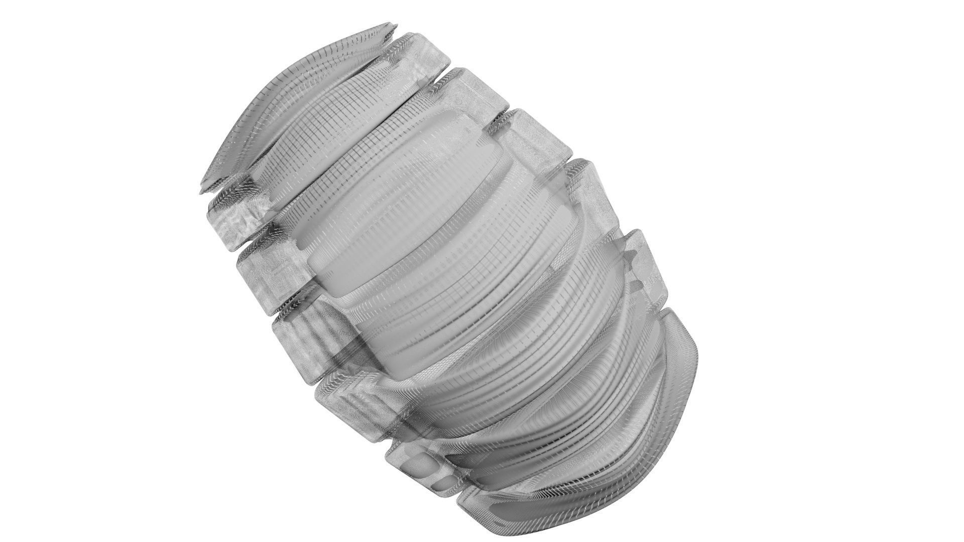 Chinese Bread 3D model_22