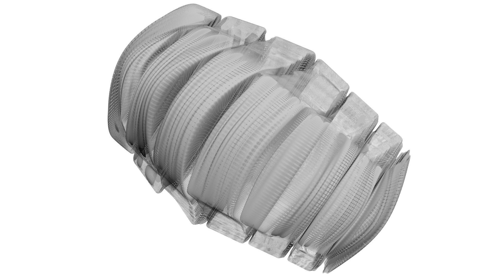 Chinese Bread 3D model_20