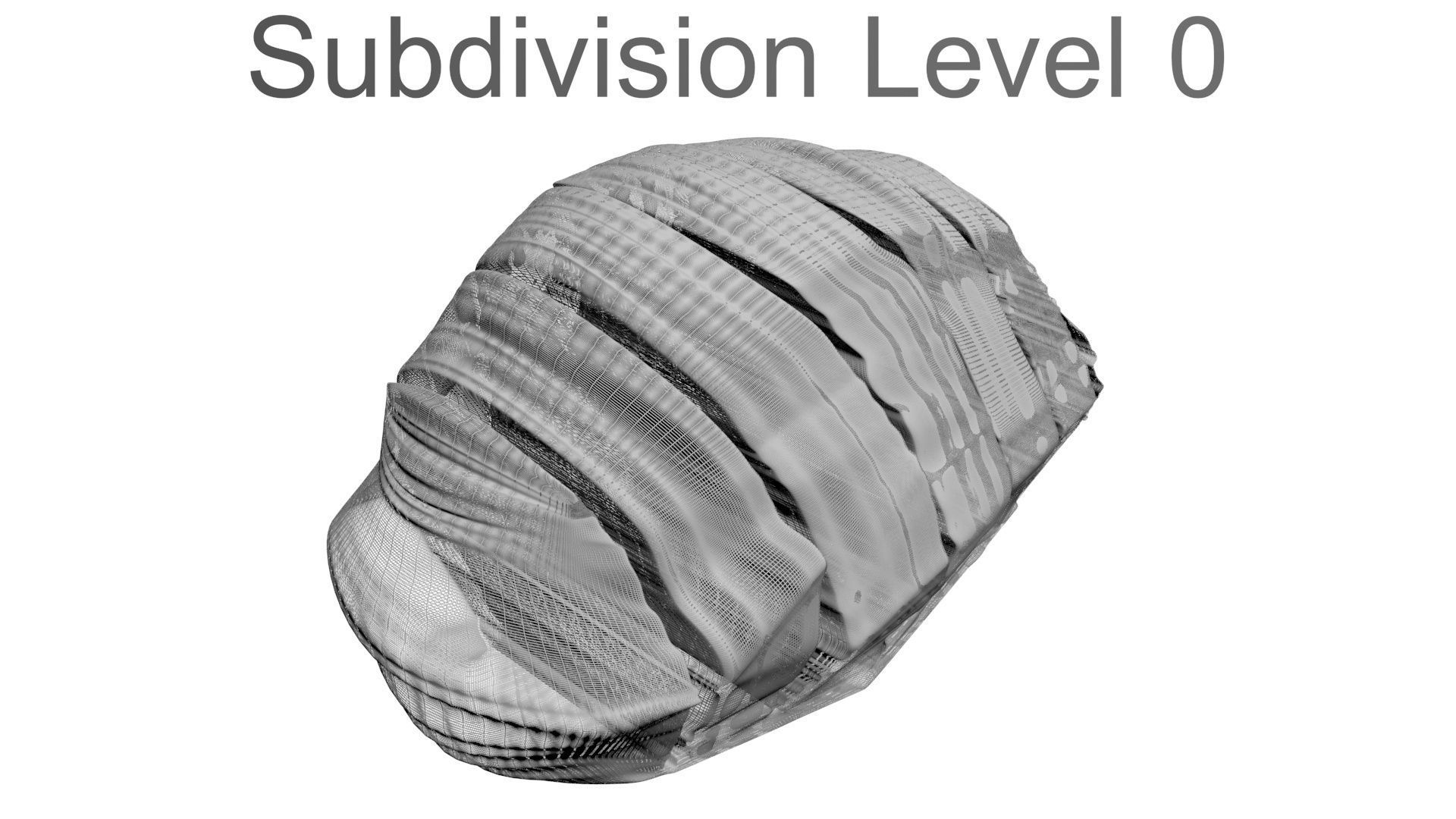 Chinese Bread 3D model_25