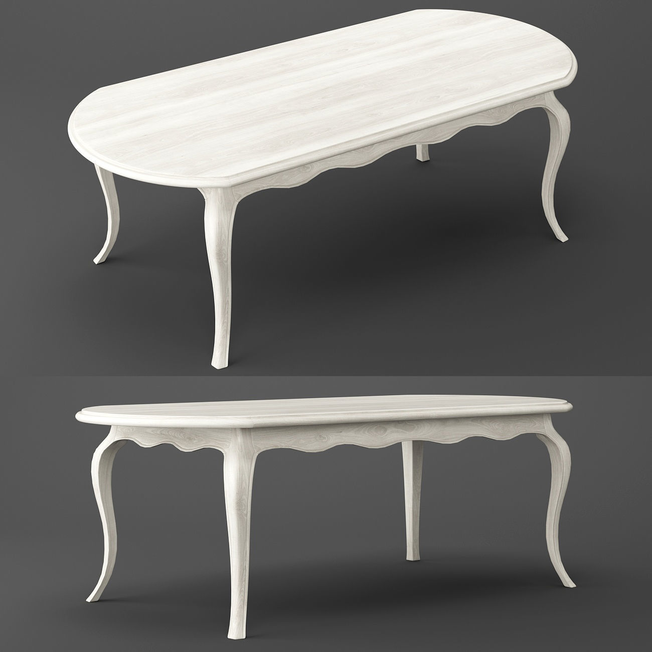 Dining set 46 3D model_3