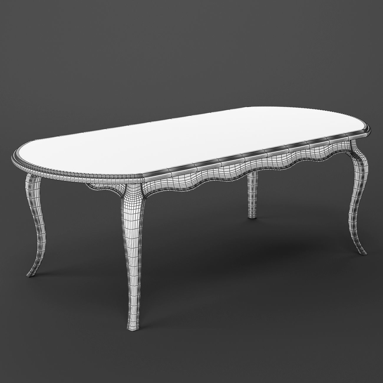 Dining set 46 3D model_5