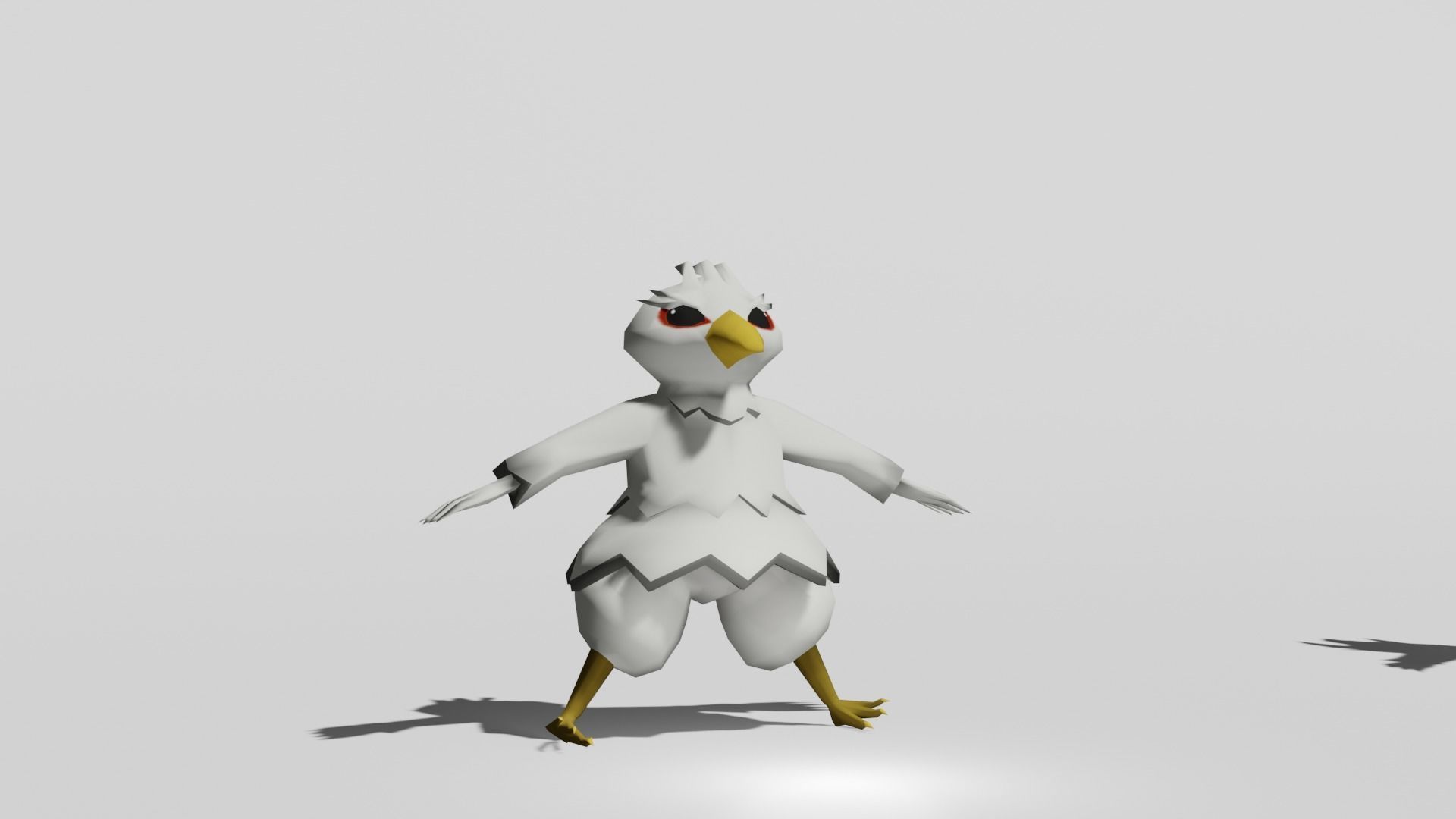 Monster Evolution Low Poly Low-poly 3D model_2