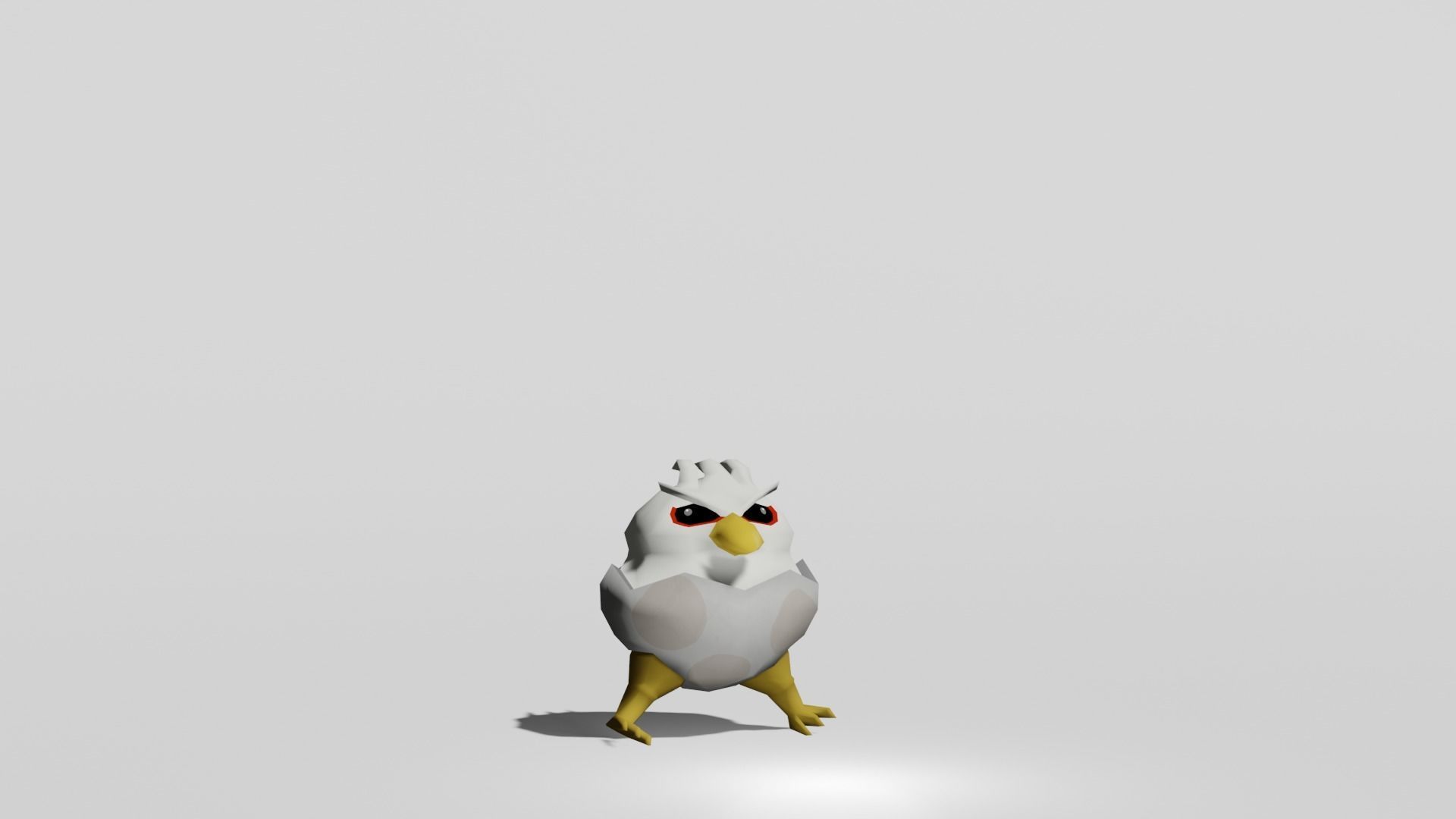 Monster Evolution Low Poly Low-poly 3D model_3