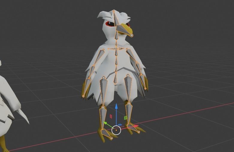 Monster Evolution Low Poly Low-poly 3D model_7
