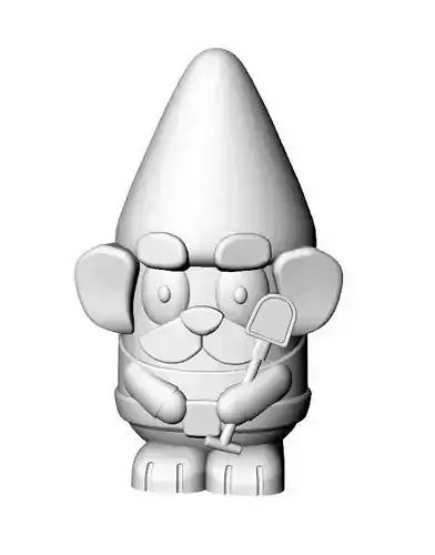 Bluey Hecuba Gnome 3D print model