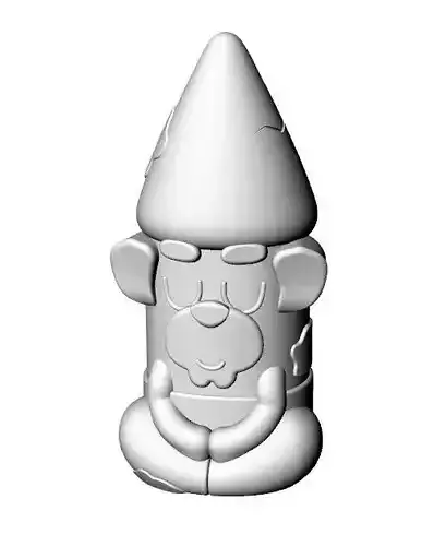 Bluey Meditating Gnome 3D print model
