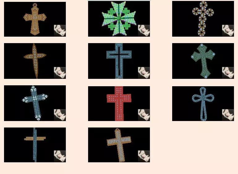 cross 3D print model