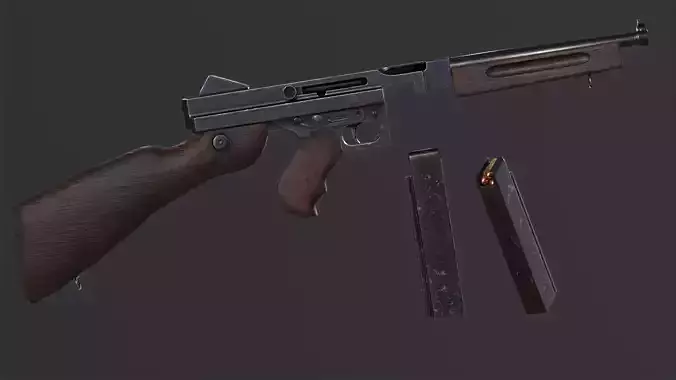 M1A1 - WW2 Submachine Gun