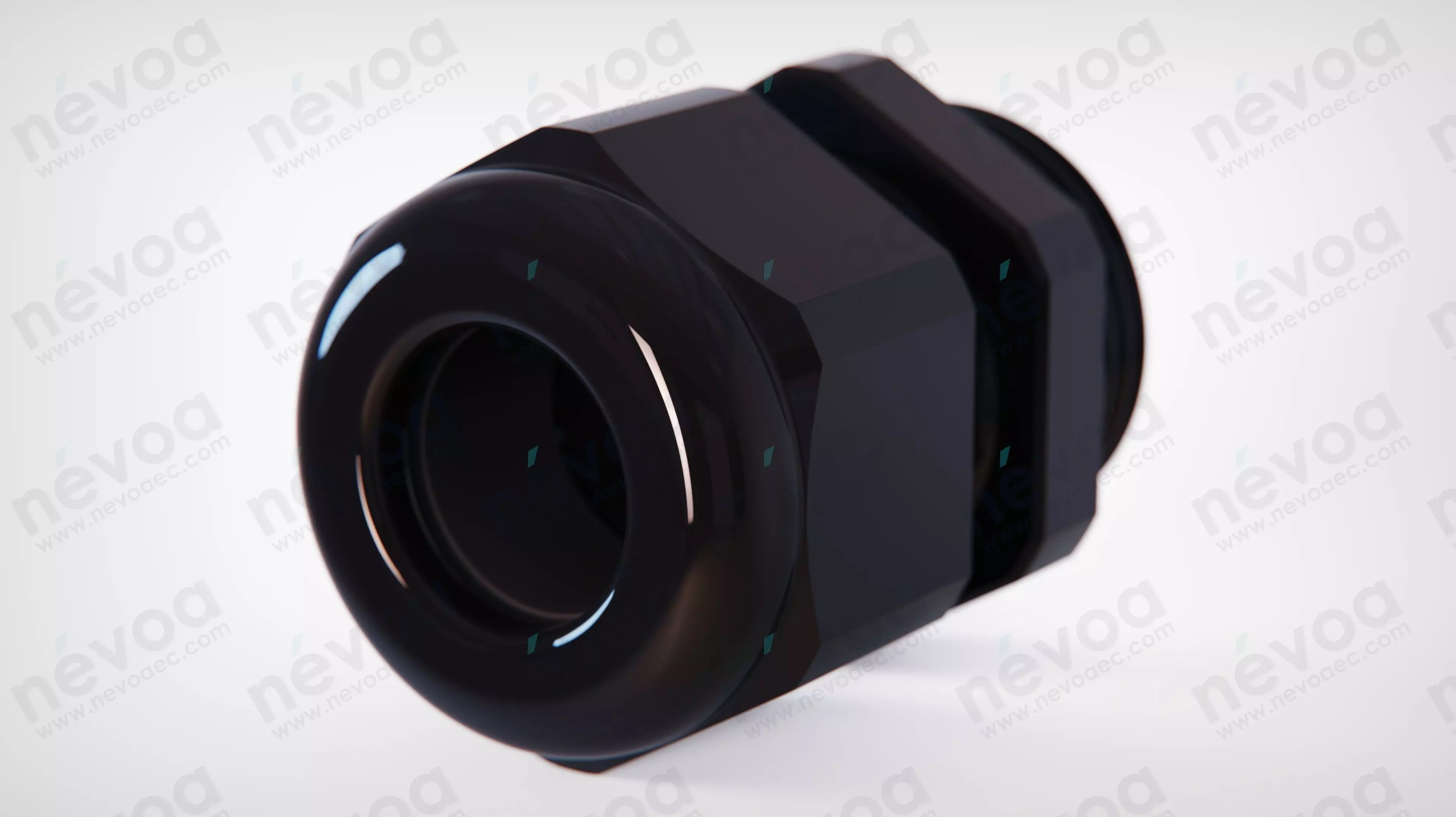Cable gland - HSK-K - M20x1-5 - 1209200150 - Hummel AG 3D model