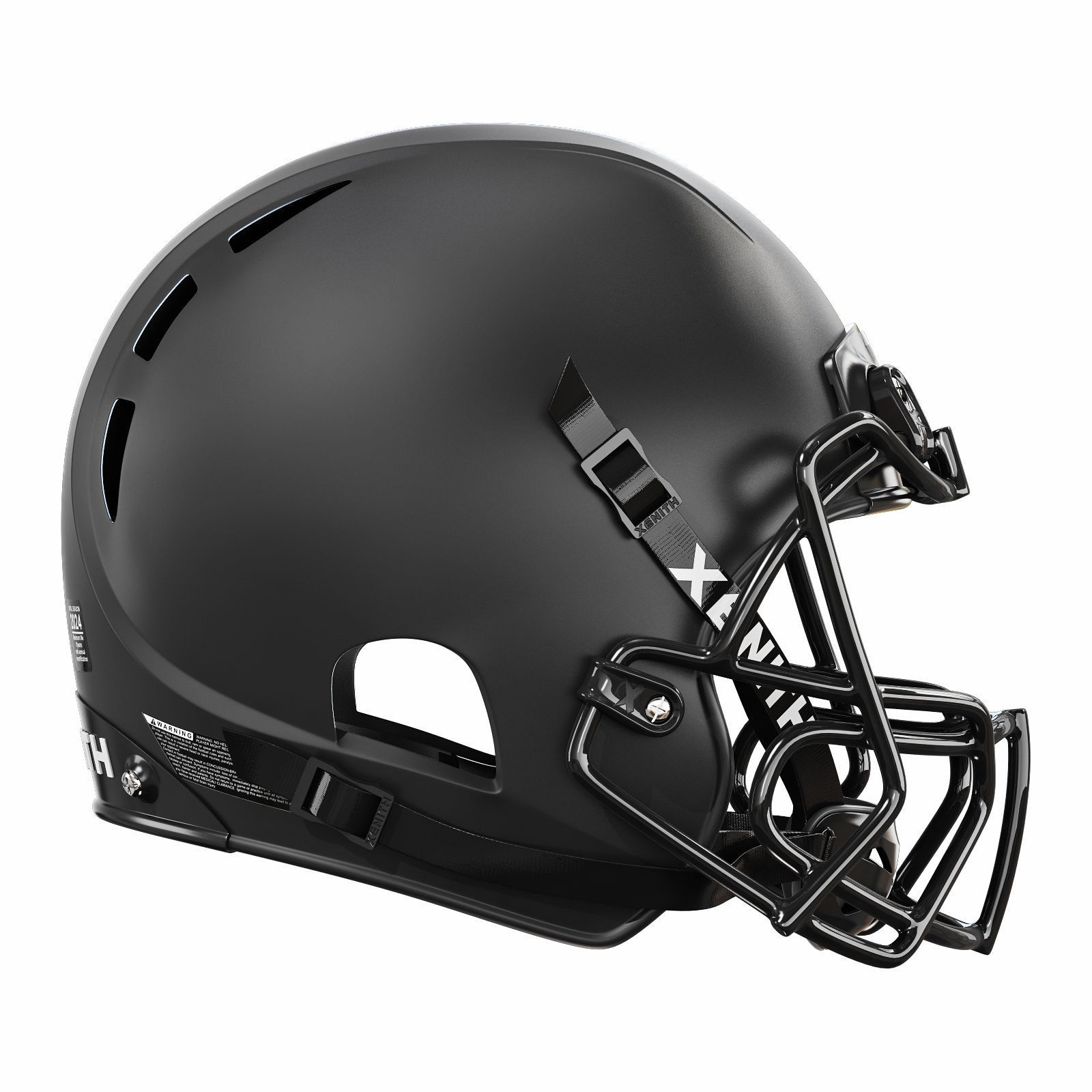 Xenith x2e helmet 3D model_3