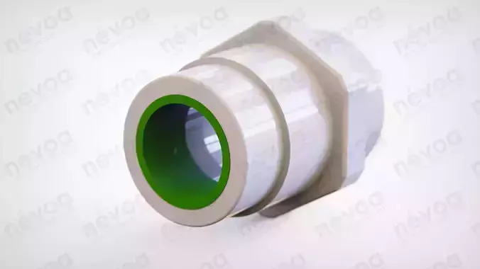 Cable gland - HSK-K-PVDF - PG 13-5 - 1299130014 - Hummel AG