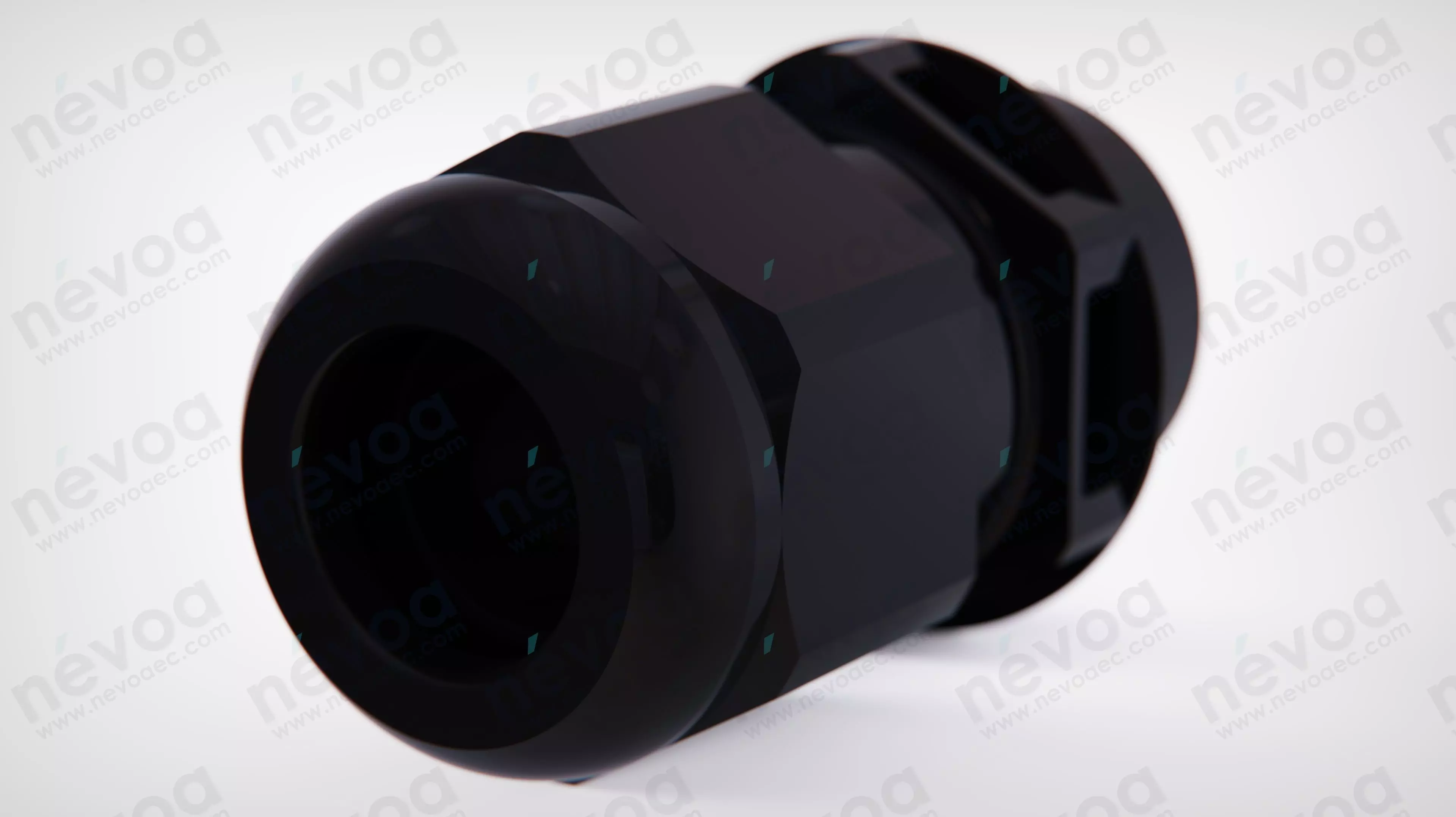 Cable gland - ESKV 20 BK - M20x1-5 - 10066122 - WISKA 3D model_0