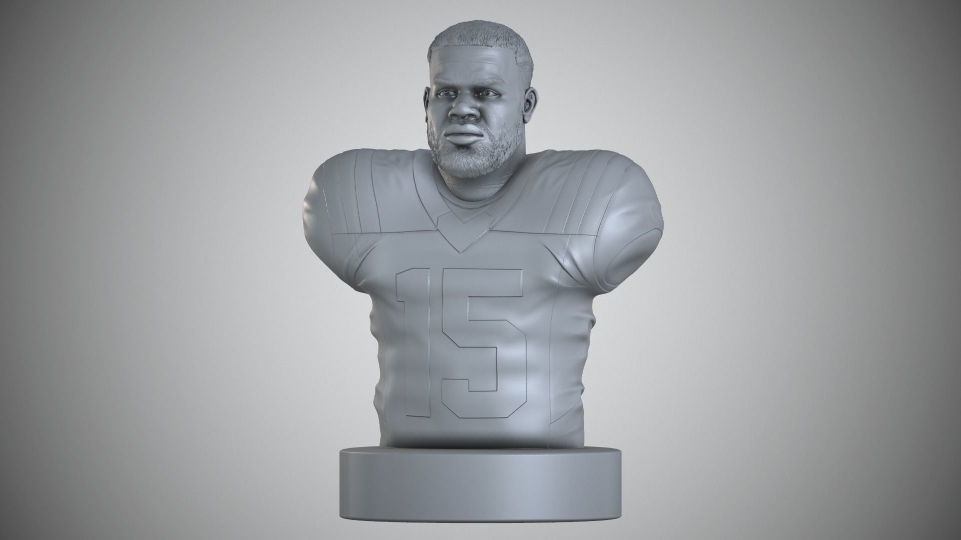 Ezekiel Elliott 3D print model_3