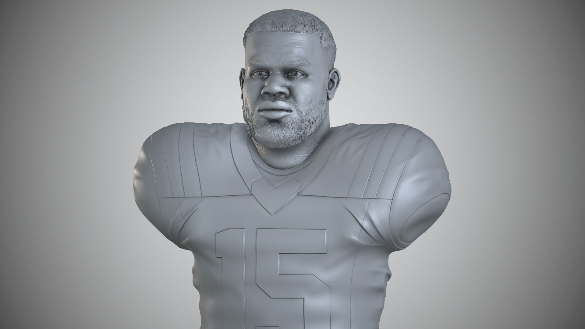 Ezekiel Elliott 3D print model_4