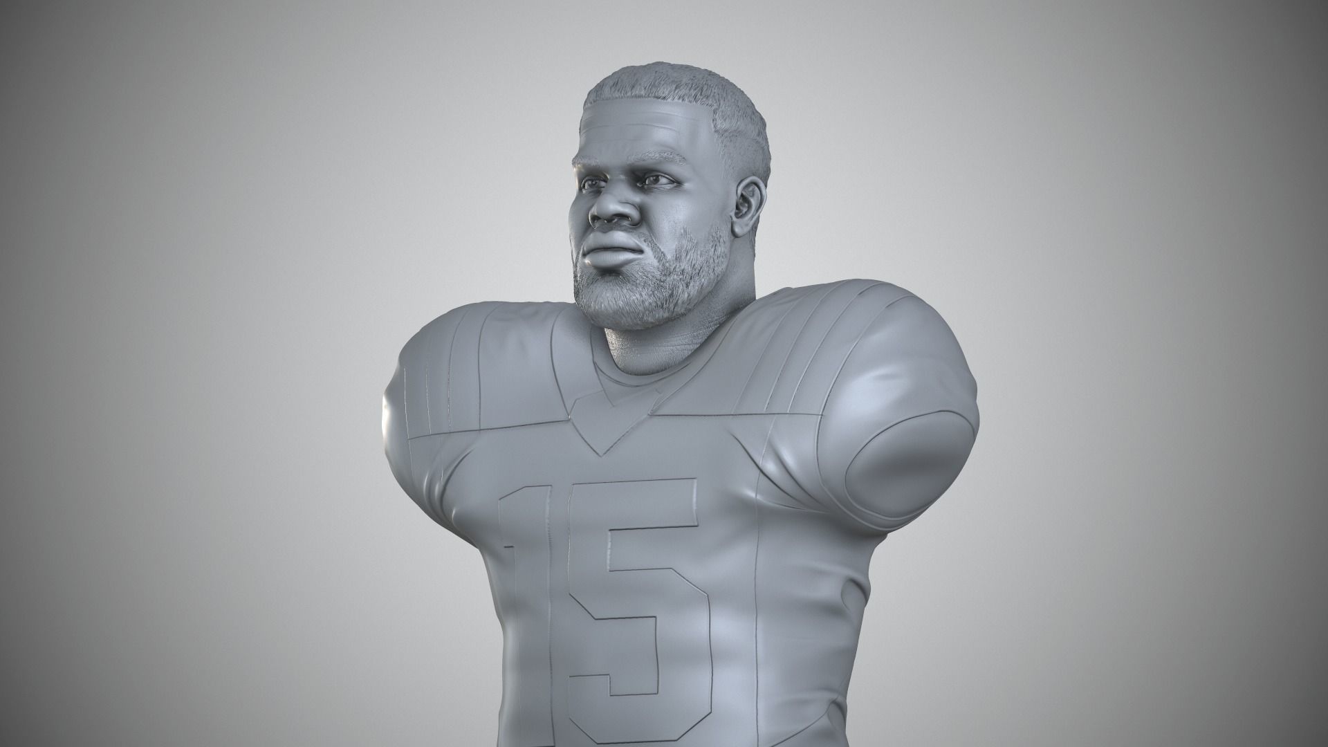 Ezekiel Elliott 3D print model_19