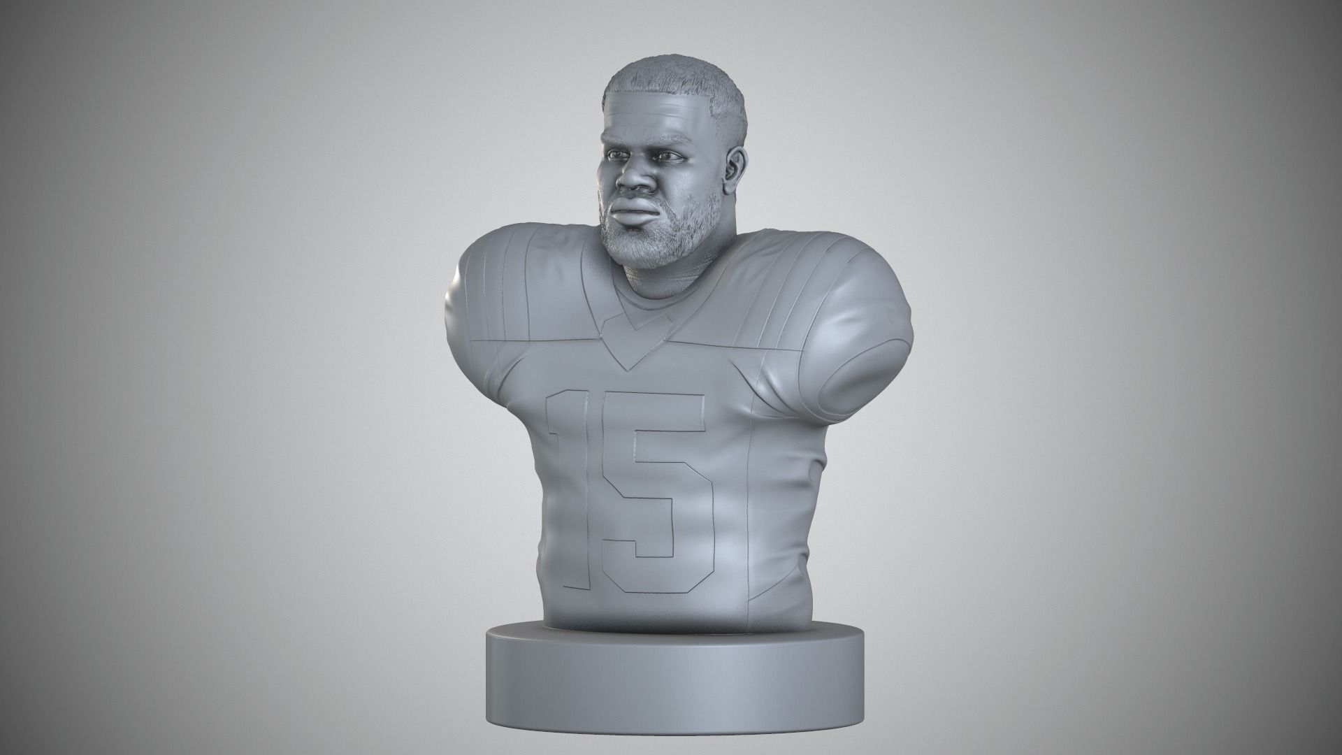 Ezekiel Elliott 3D print model_16