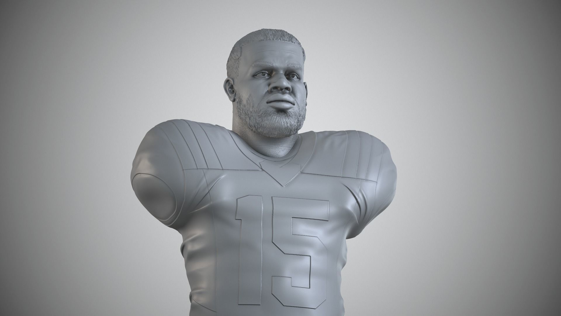 Ezekiel Elliott 3D print model_18