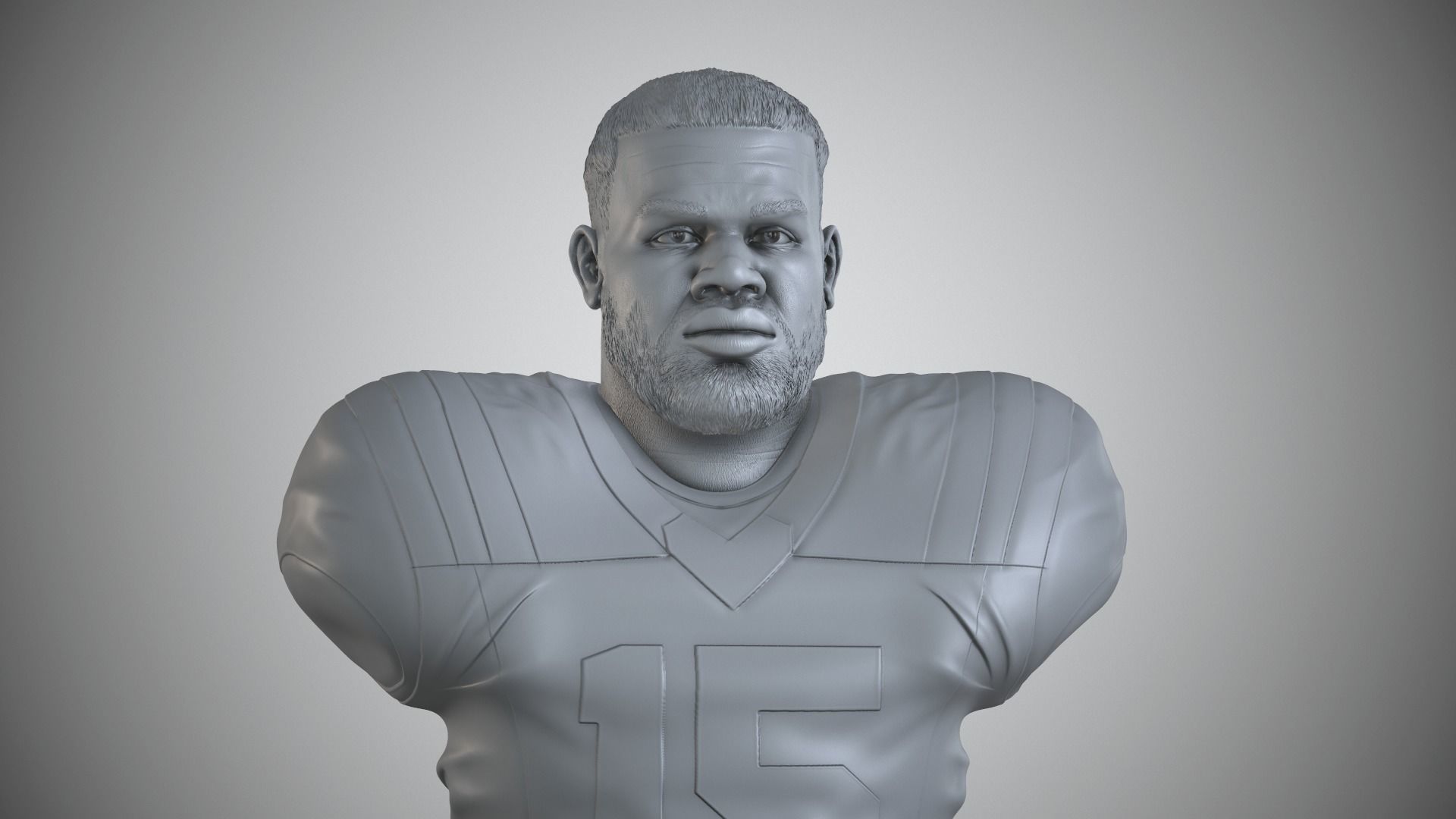 Ezekiel Elliott 3D print model_11