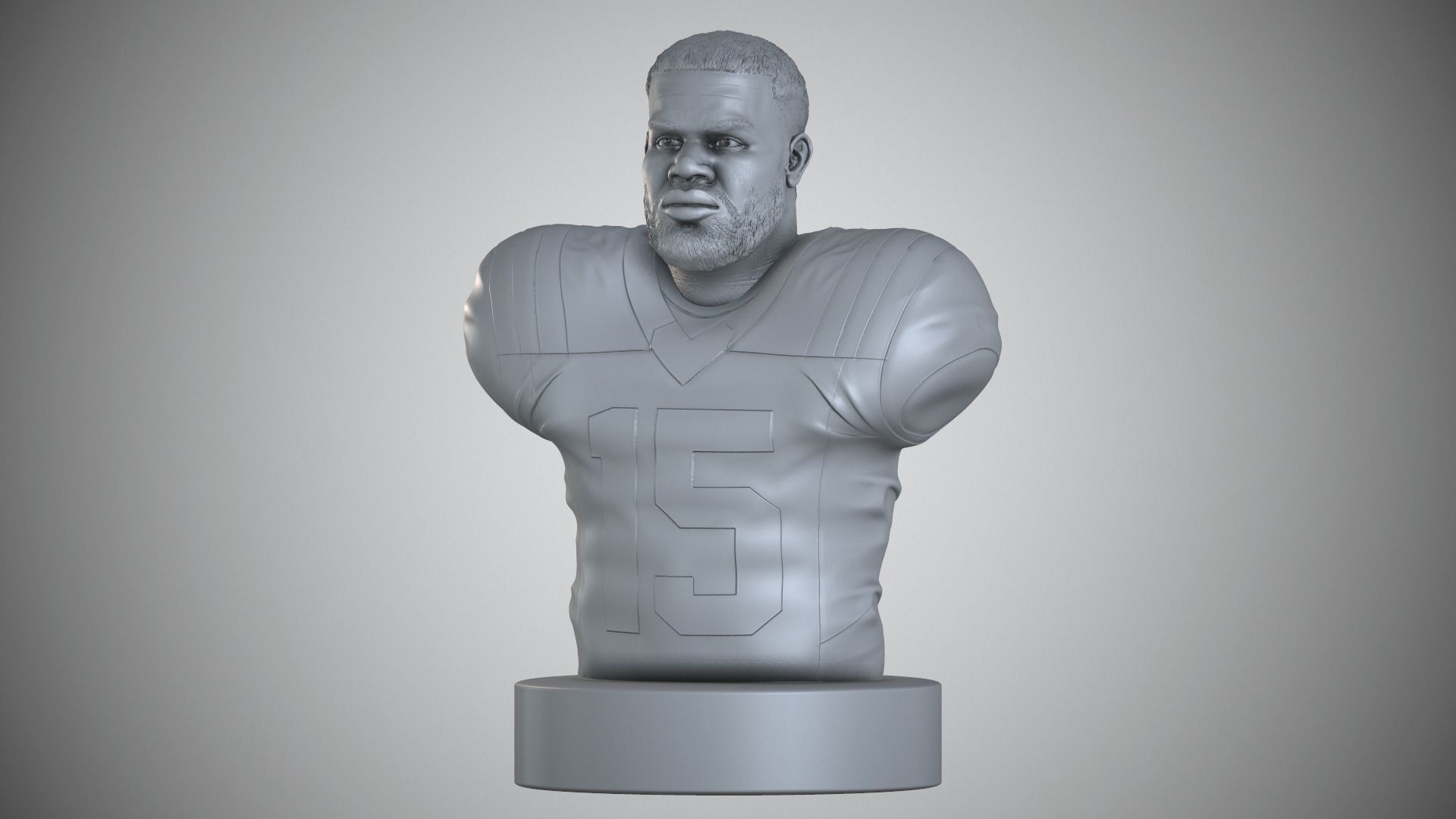 Ezekiel Elliott 3D print model_1