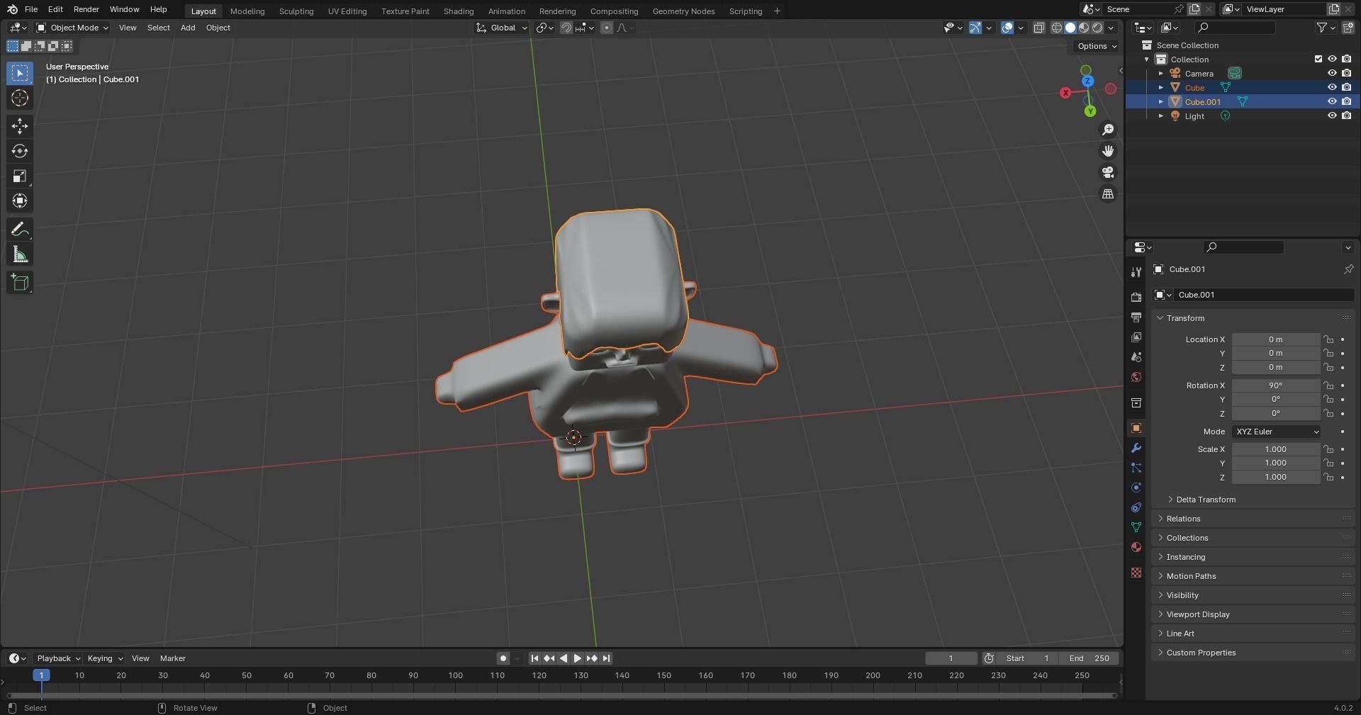 Urban Doll 3D print model_2