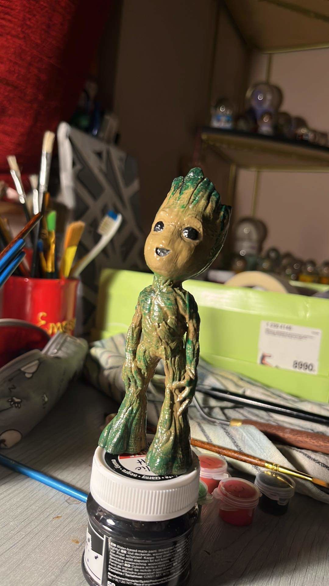 Baby Groot Standing up 3D print model_5