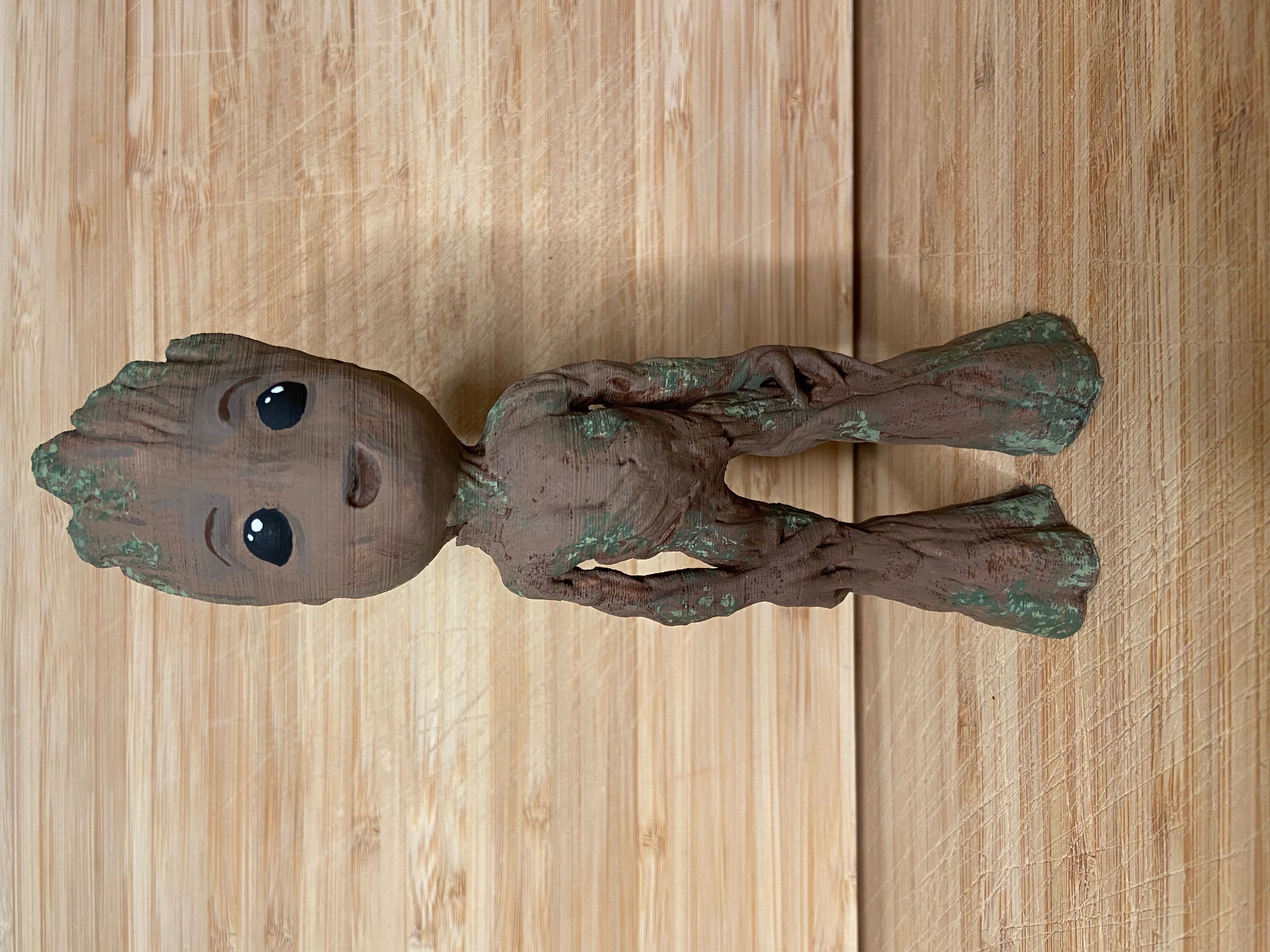 Baby Groot Standing up 3D print model_13