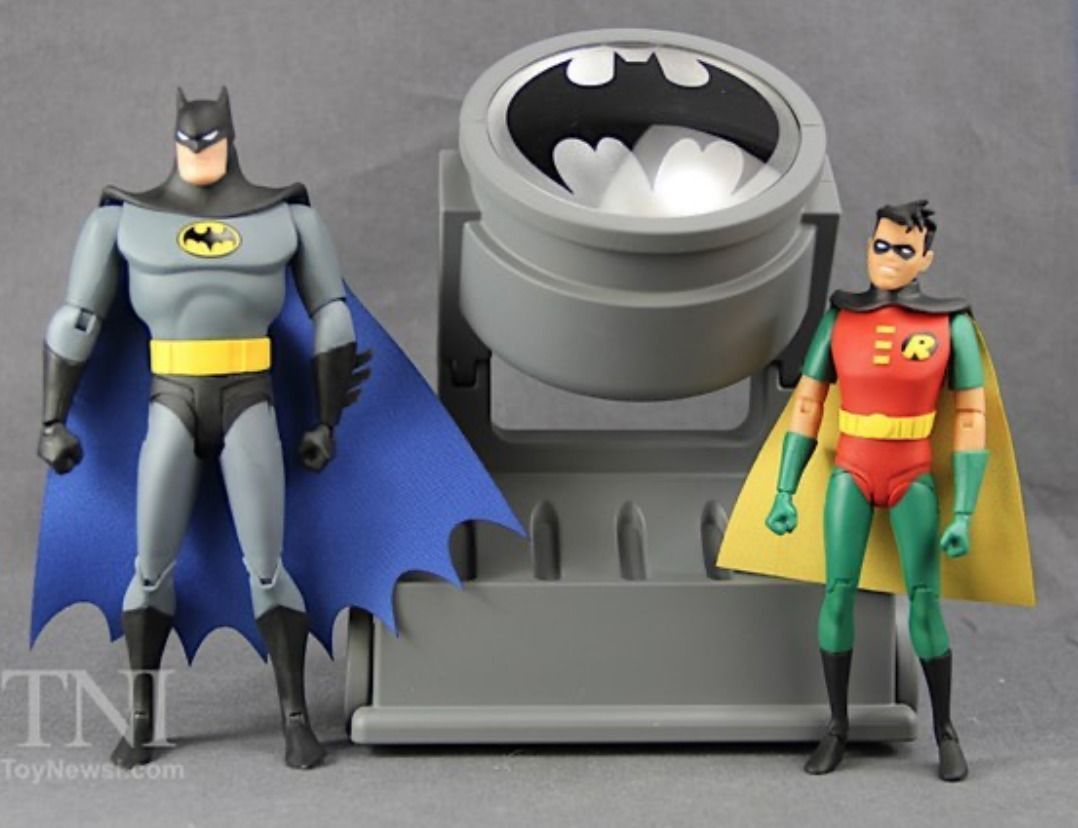 Batman the Animated Series DC Collectibles Scale Bat Signal 3D print model_9