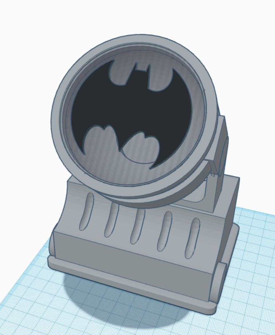 Batman the Animated Series DC Collectibles Scale Bat Signal 3D print model_6